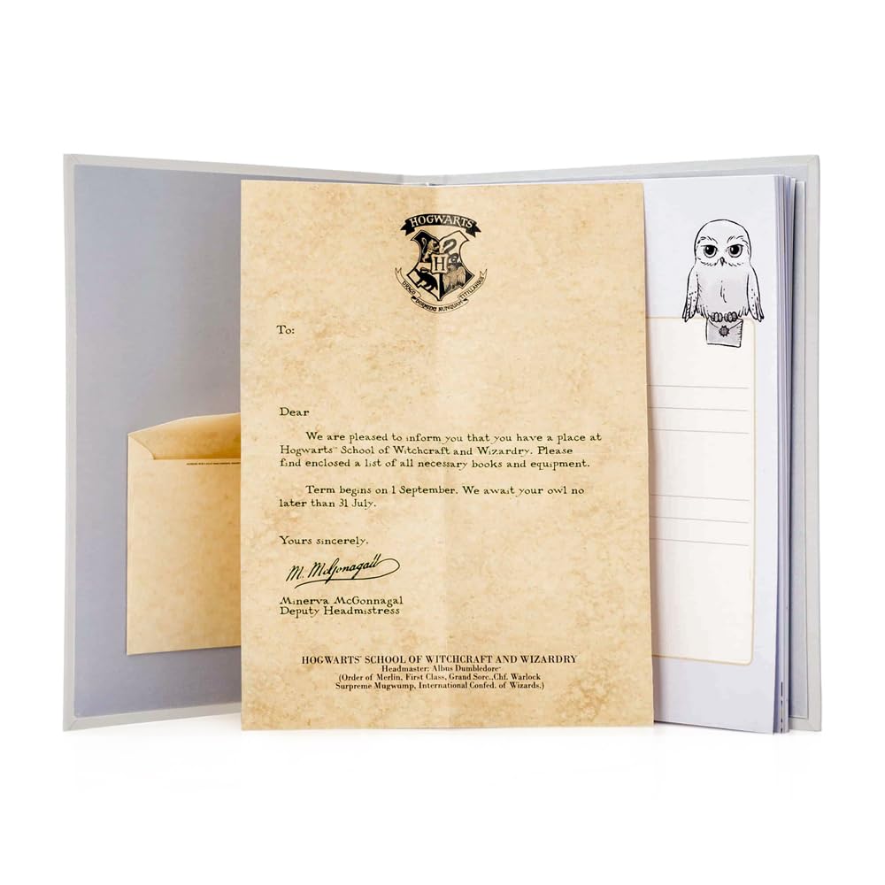 Conquest Journals Harry Potter Little Keeper Baby Album, Capture Magical Memories From Baby Shower Through Age 5, Grey Linen Cover With Lay Flat Spiral, 9" x 11 1/2", 66-Guided Journal Pages