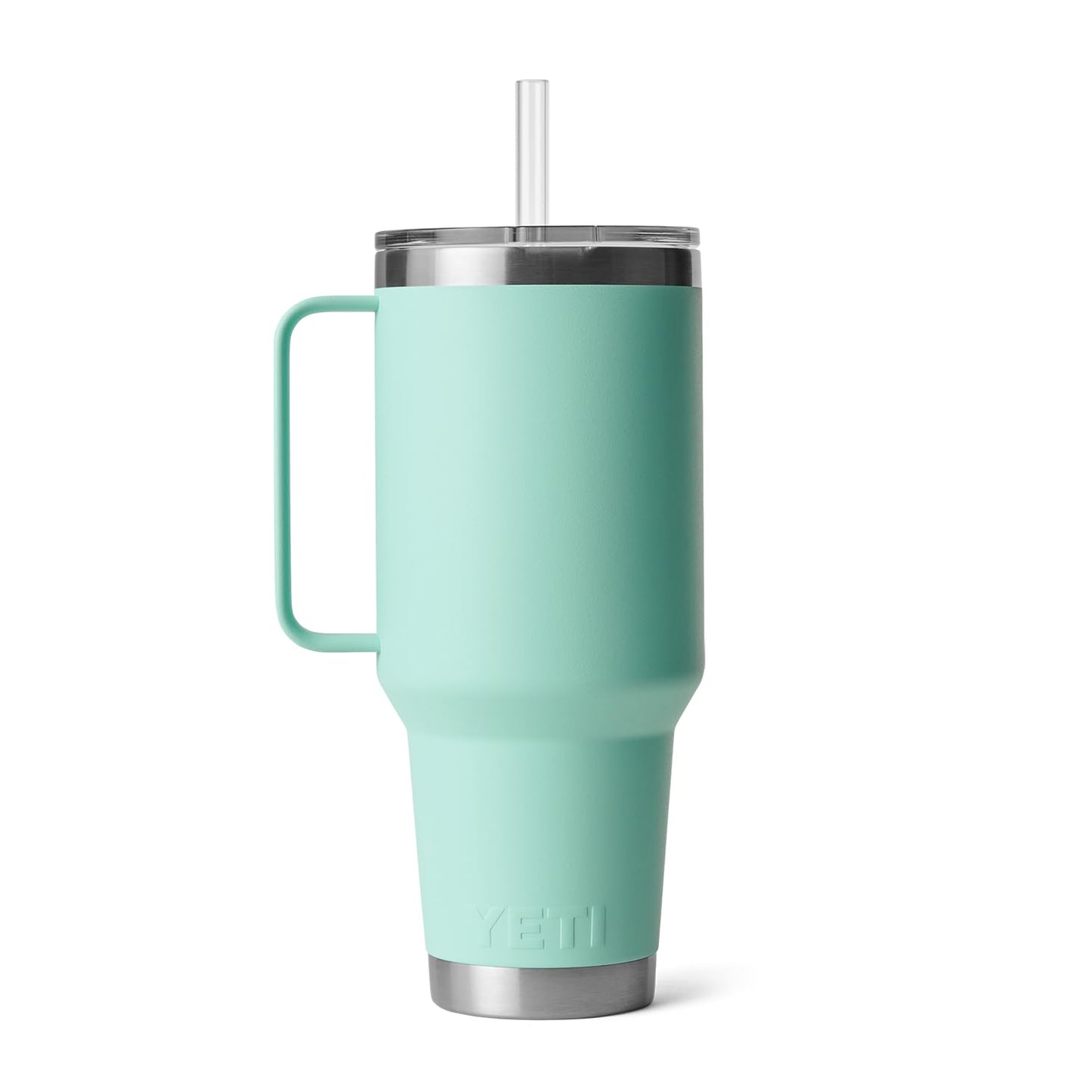 YETI Rambler 42 oz Straw Mug, Vacuum Insulated, Stainless Steel, Seafoam