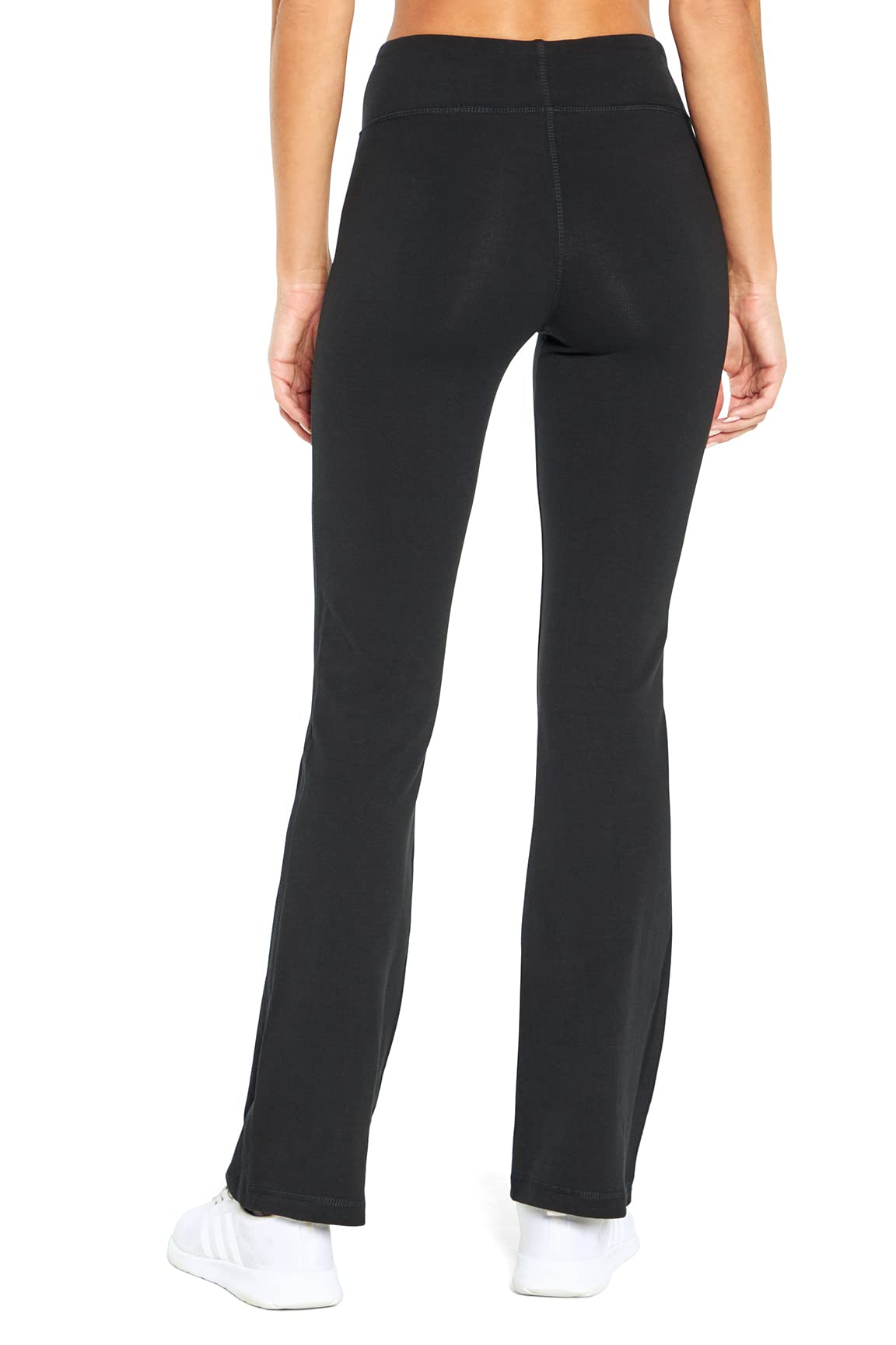 Bally Total Fitness Womens Tummy Control Long Pant Black