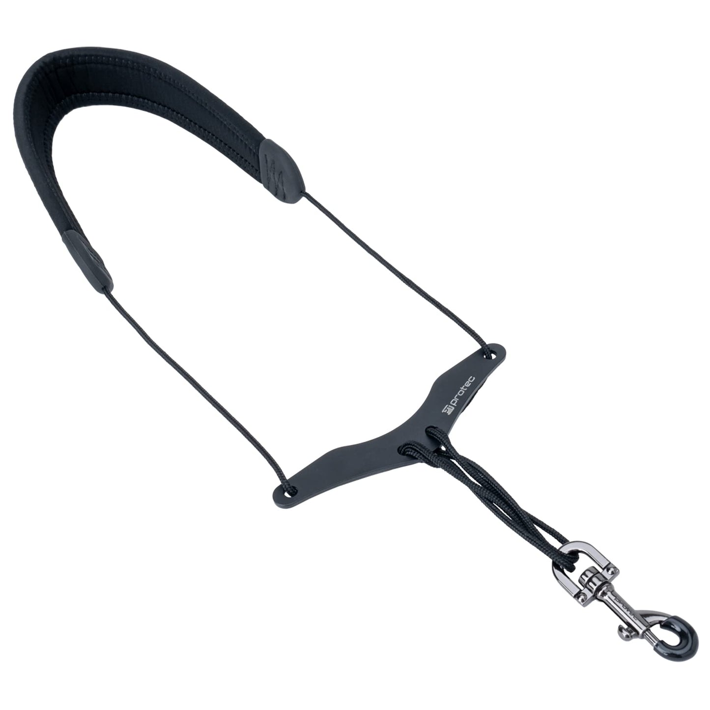 Protec 24-Inch Neoprene Saxophone Neck Strap with Comfort Bar - Black (Model NB305M)