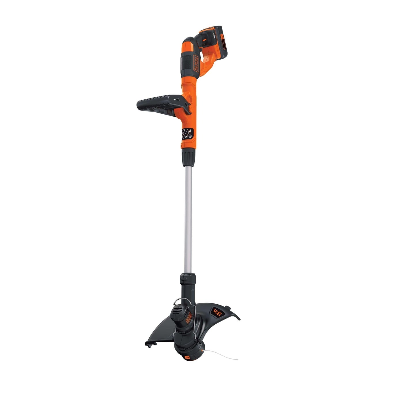 BLACK+DECKER 40V MAX String Trimmer and Edger Kit, Cordless, 13 inch, 2-in-1, Battery and Charger Included (LST140C)