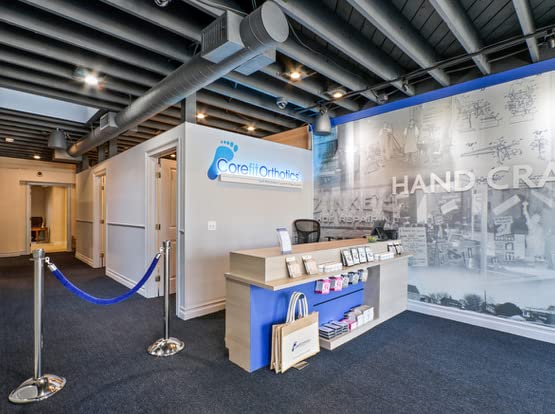 Corefit Custom Fit Arch & Heel Orthotics - Podiatrist Grade Fit at Home 3/4 Orthotic Inserts for Plantar Fasciitis, Arch, Foot & Ankle Pain - Since 1932 (US Women's 8 to 8 1/2)