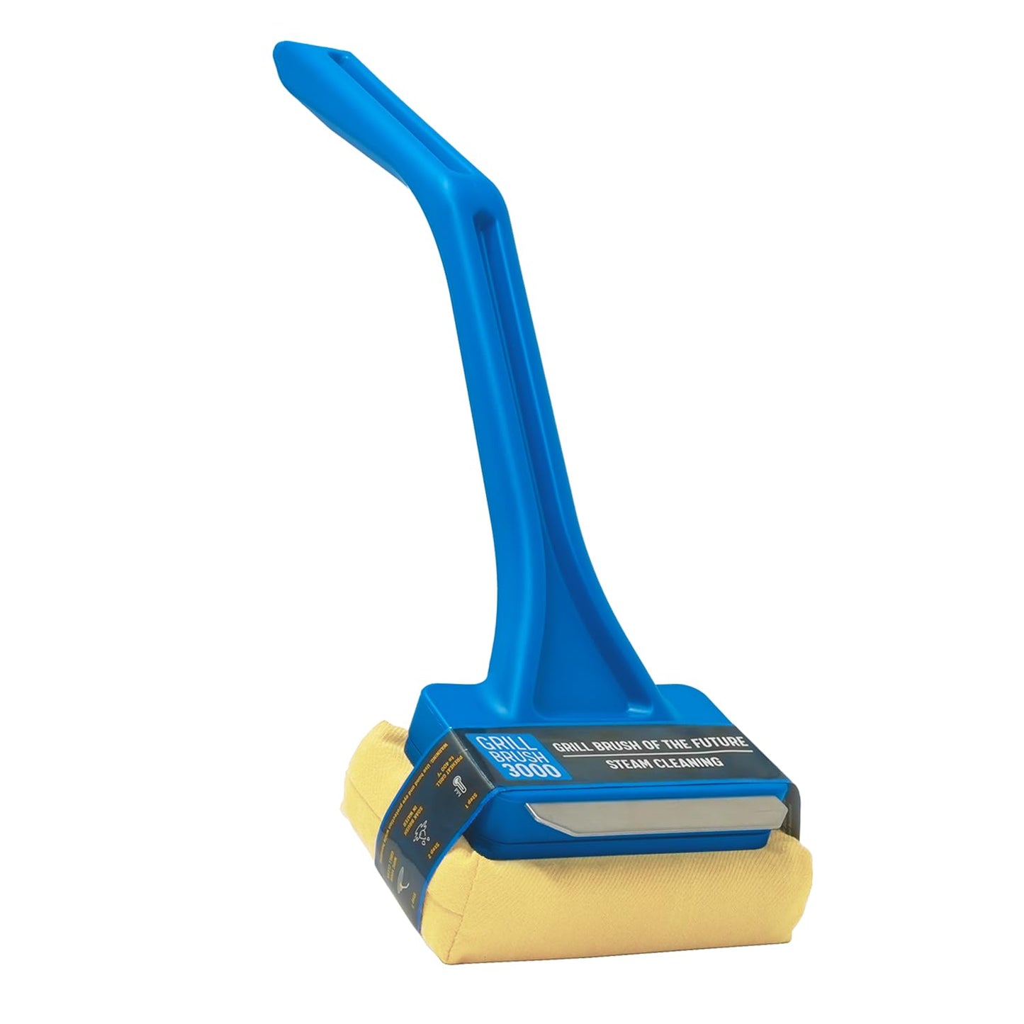 Grill Rescue BBQ Replaceable Scraper Cleaning Head, Bristle Free - Safe, Durable and Unique Scraper Tools for Cast Iron or Stainless-Steel Grates, Barbecue Cleaner (GB3000)