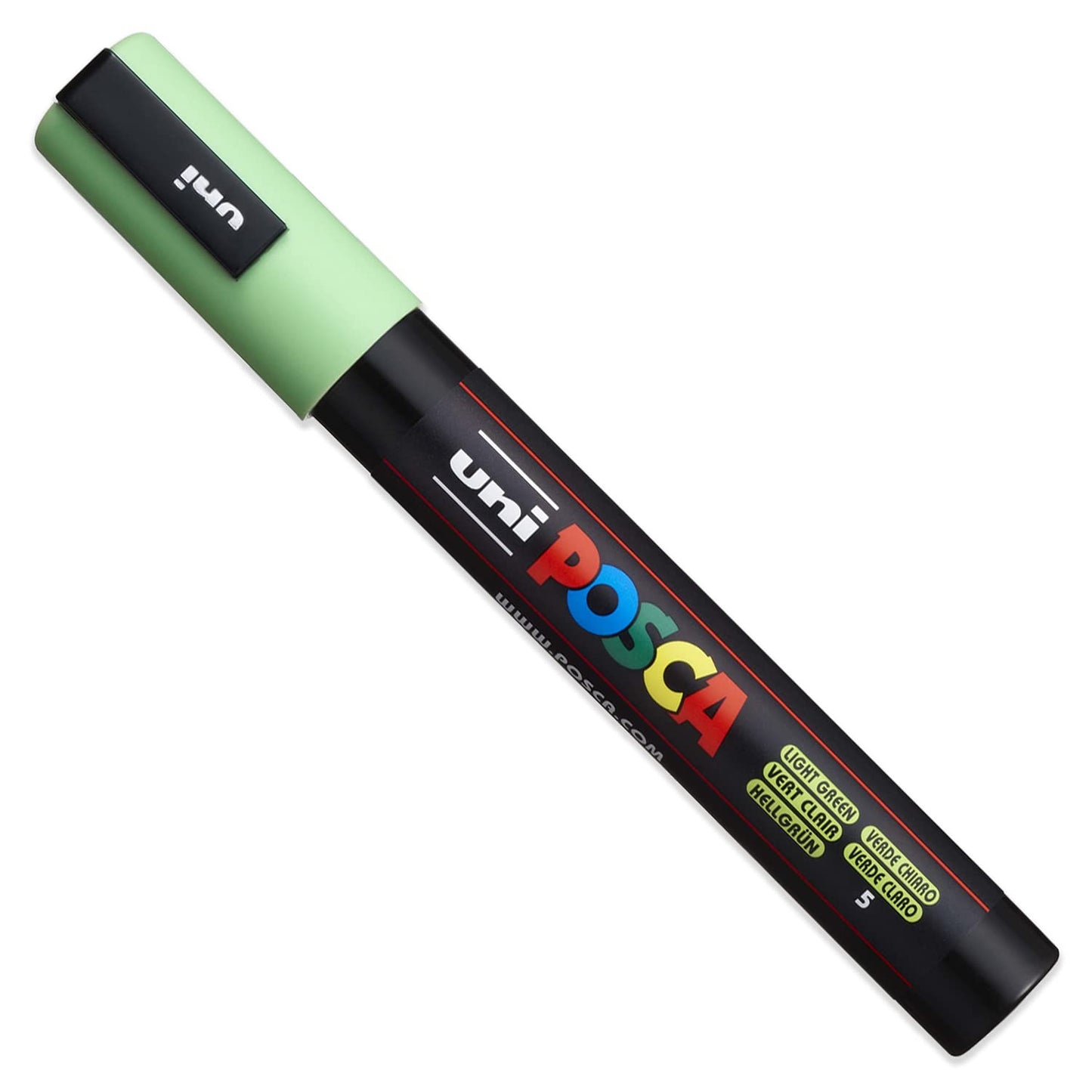 Posca - PC-5M Paint Marker Art Pens - 1.8-2.5mm Nib - Spectrum (A) Set of 8 Colours in Plastic Wallet
