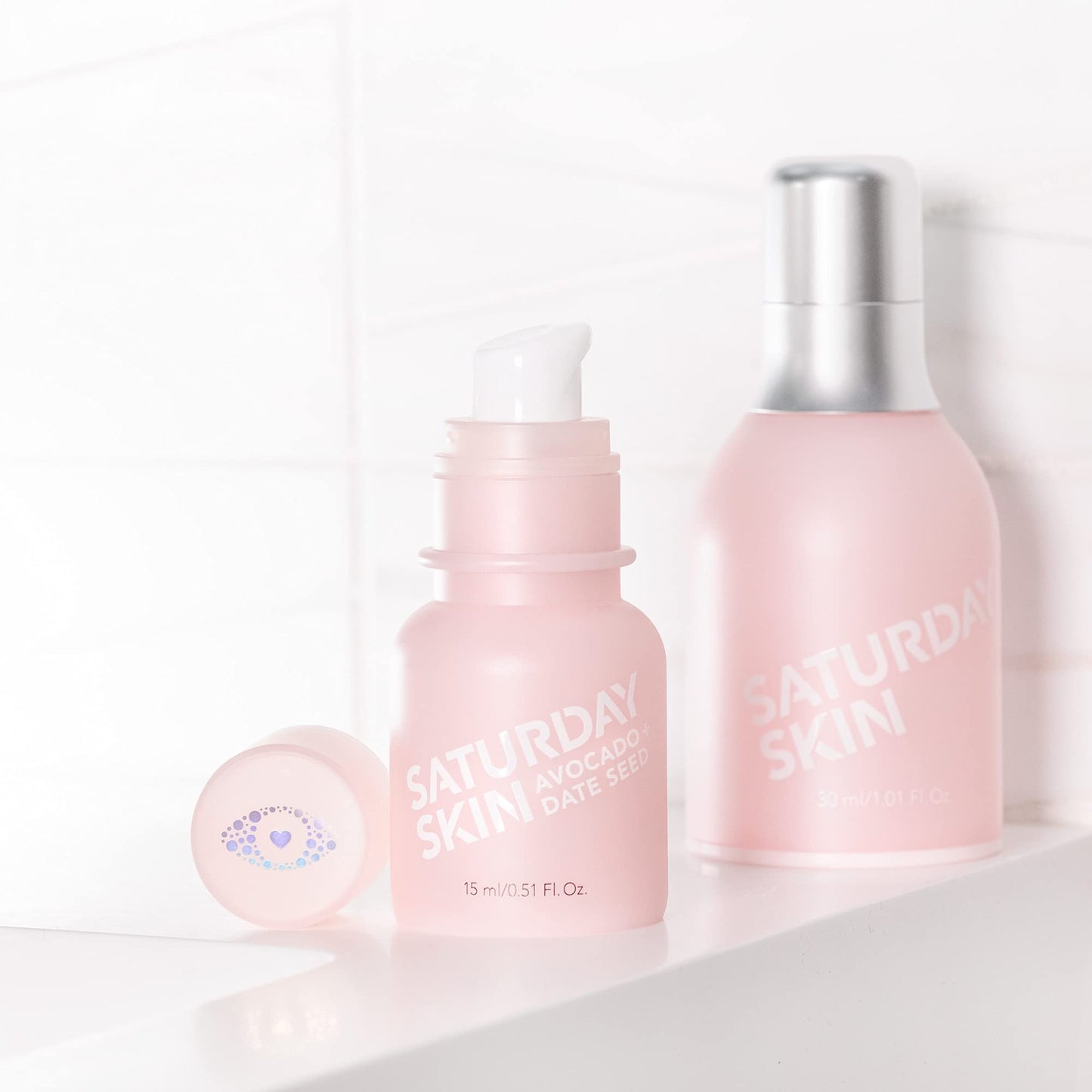 Saturday Skin Wide Awake Brightening Eye Cream Illuminating for Lightweight, Moisturizing, Deeply Hydrates (30ml, 1.01 fl. oz.)