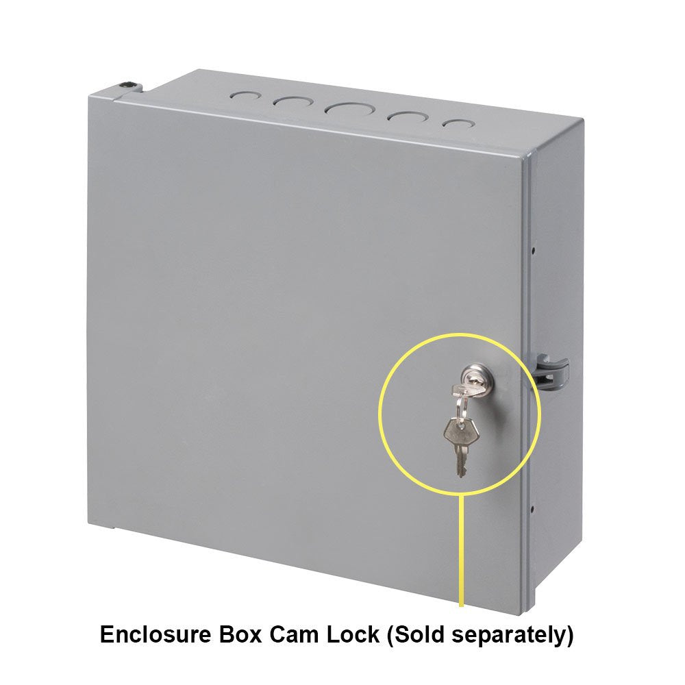 Arlington EB1212-1 Electronic Equipment Enclosure Box, 12 x 12 x 4, Non-Metallic, 1-Pack