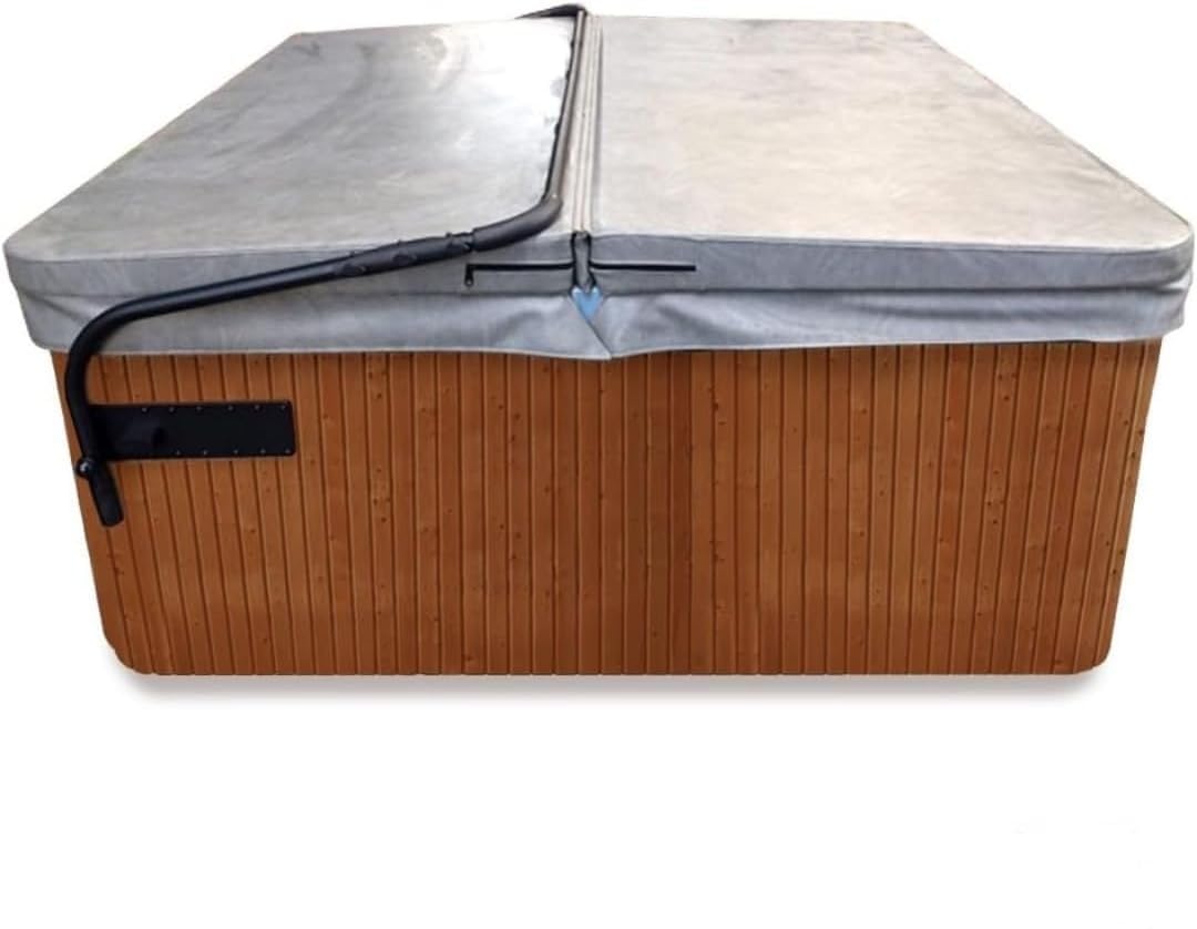 ABC Spa Aluminum Bracket Hot Tub Lifter Buddy Spa Cover Lifter – 12" Maximum Corner Radius, for Tubs up to 96" Wide, Swim Spa Lifter