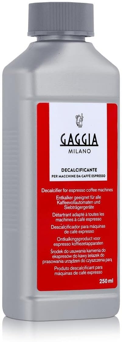 Gaggia Liquid Descaler - Decalcifier for Fully Automatic Coffee Machines - 250 ml | 8.45 Fl. Oz. (3 Bottles)