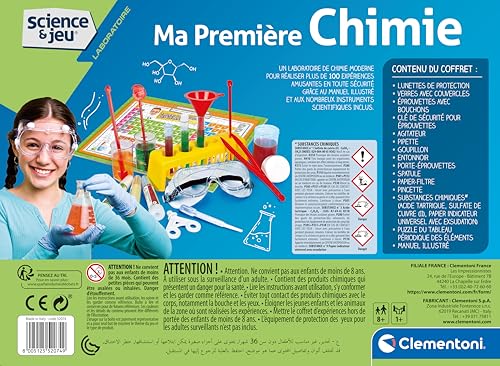 Clementoni Science & Play MY FIRST CHEMISTRY MADE IN ITALY 8 ans
