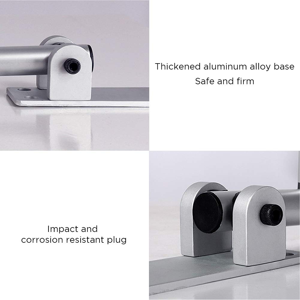 Botabay Handicap Grab Bars Rails 23.6 Inch Toilet Handrails Bathroom Safety Bar Hand Support Rail Handicapped Handrail Accessories for Seniors Elderly Disabled Mounted Bath Grips