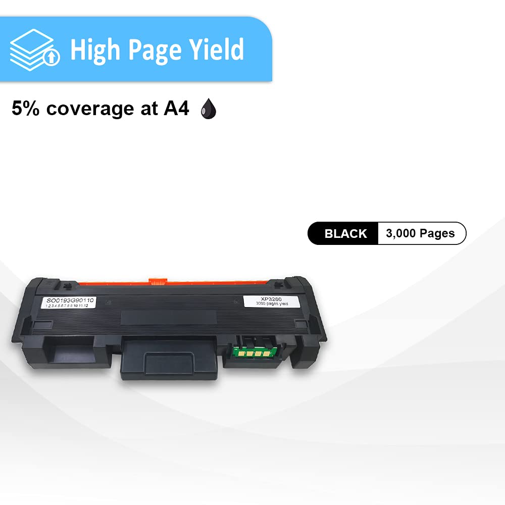 LAIPENG Compatible Toner Cartridge Replacement for Xerox 3215 3260 106R02777 High-Yield 3000 Pages for Xerox Phaser 3052 3260 3260di 3260dni, Xerox WorkCentre 3215 3215ni 3225 3225dni (1-Pack Black)