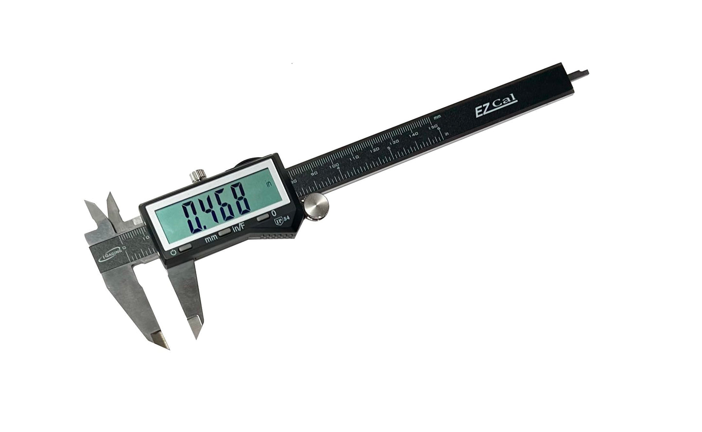 iGaging IP54 0-6-Inch EZ Cal Super Large LCD Display Digital Caliper