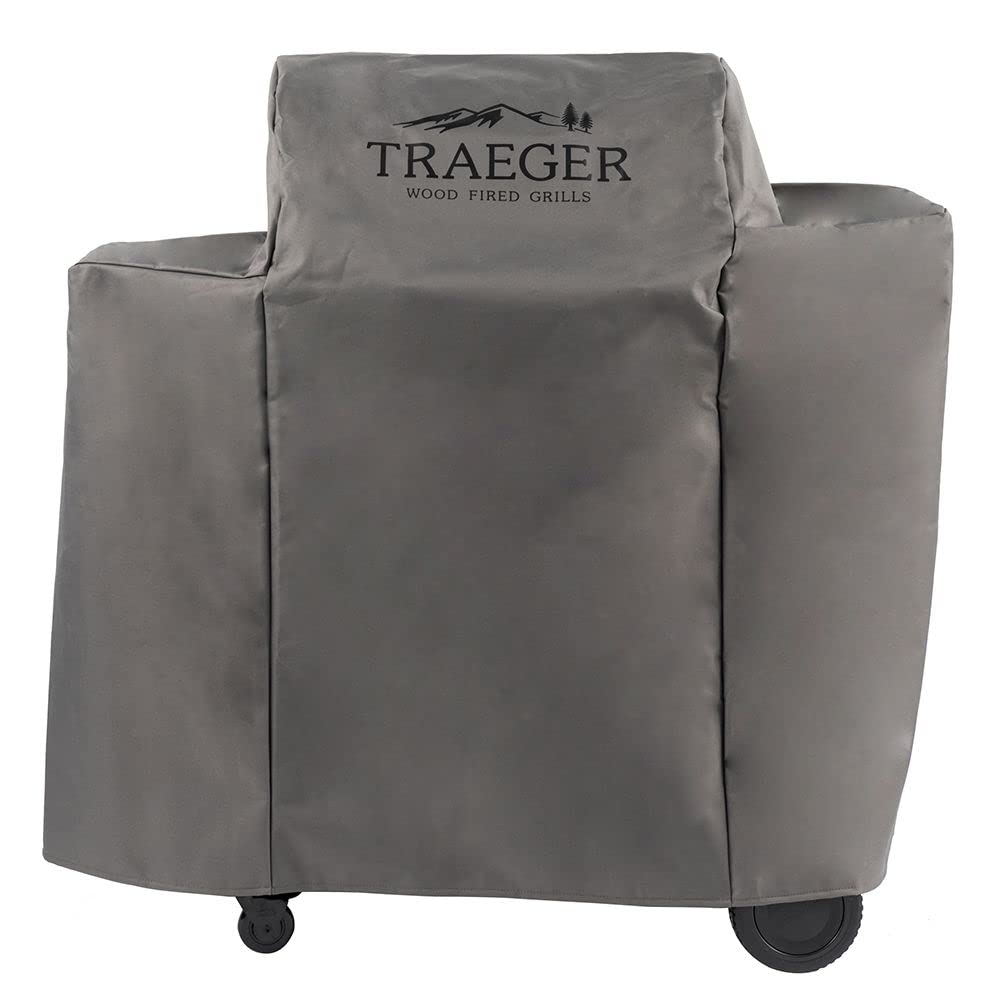 Traeger Pellet Grills BAC560 Ironwood 650 Full-Length Grill Covers, Grey