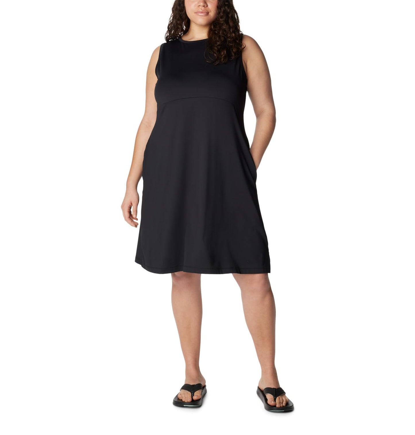 Columbia Women's Freezer Tank Dress, Black, XX-Large