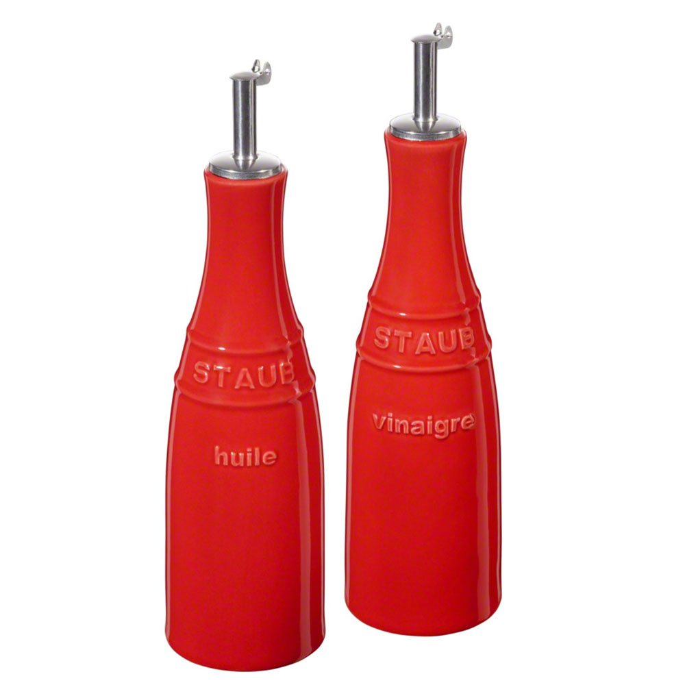 Zwilling J.A. Henckels 40511-788 Staub Oil and Vinegar Set, Red