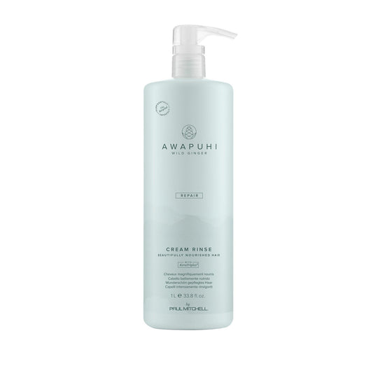 Awapuhi Wild Ginger by Paul Mitchell Cream Rinse, Detangles + Repairs, For Dry, Damaged + Color-Treated Hair