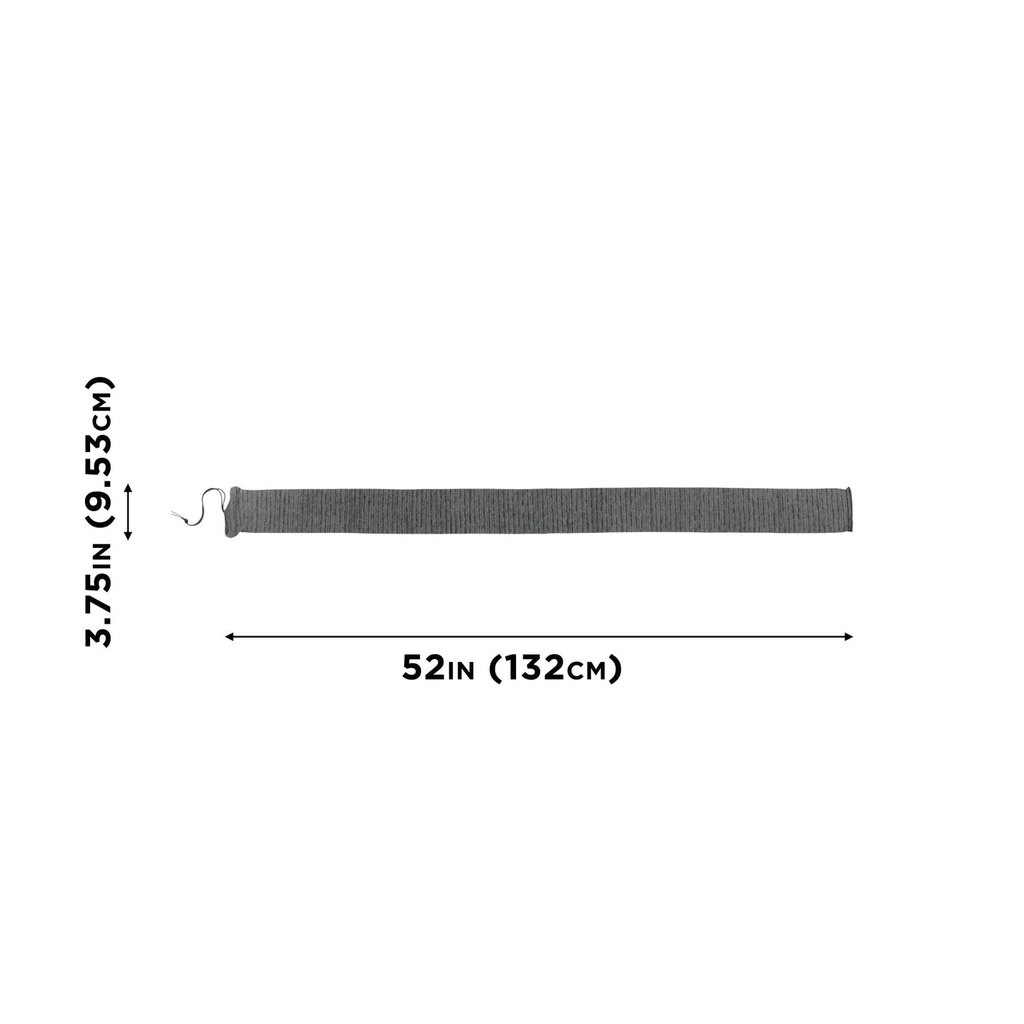 Allen Company Knit Gun Sock for Rifle/Shotguns With or Without Scope - Anti-Rust and Silicone-Treated for Gun Safe, Bag, and Case Storage - Drawstring Closure - 52" Gray - 3 Pack