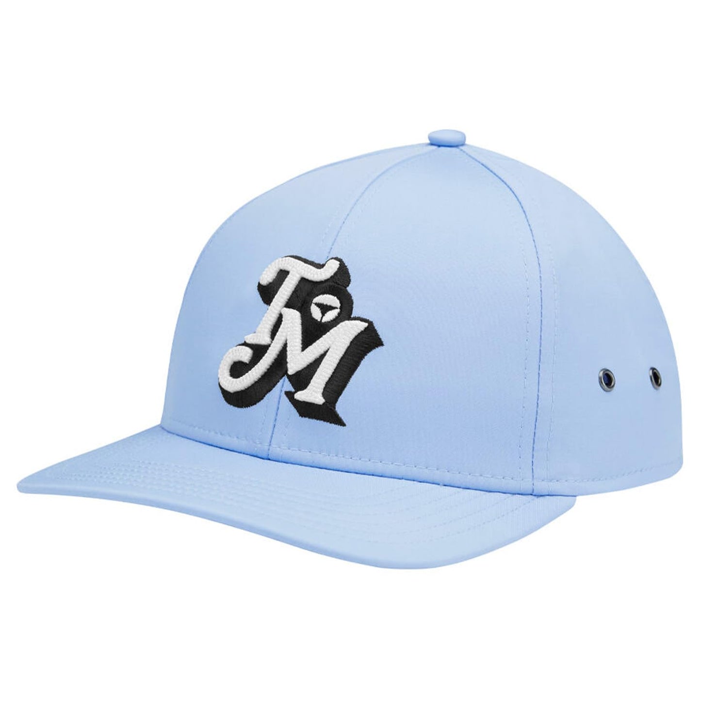 TaylorMade Golf 2025 Lifestyle Metal Eyelet Hat Coral Light Blue