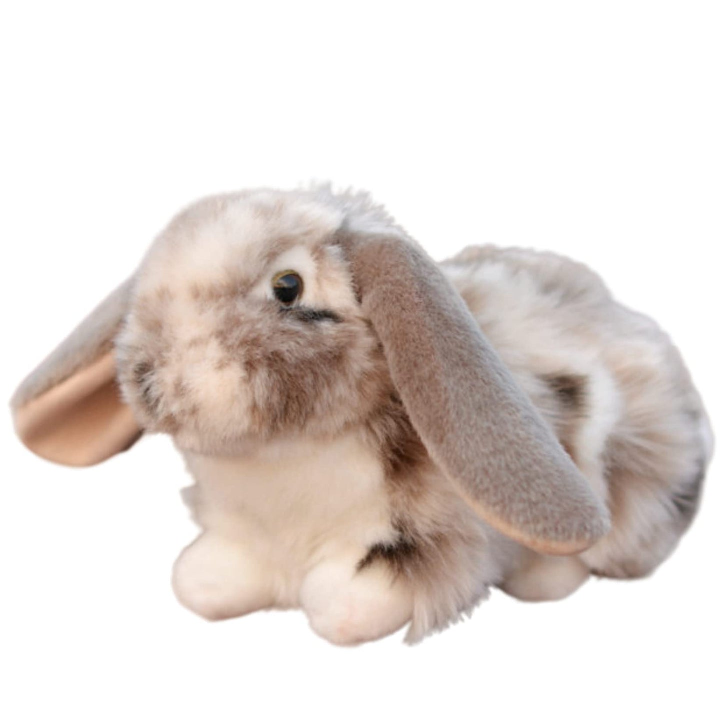 Realistic Rabbit Stuffed Animal-Gray 10.62",Rabbit Plush Toy, Rabbit Stuffed Animal,Soft Toy for Boy,Girl Toys,Gifts for Kids, Home Decor,Hugging Toy