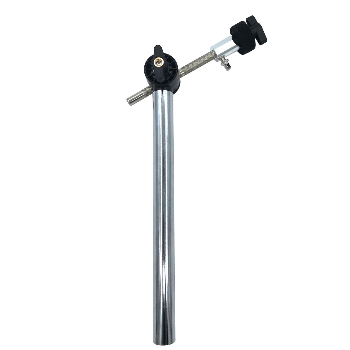 TUOREN Electronic Drum Cymbal Mount Holder Metal Straight Cymbal Mounting Arm Percussion Electronic Cymbal Pad Boom Arm Compatible with Roland Electronic Drum Set Accessories