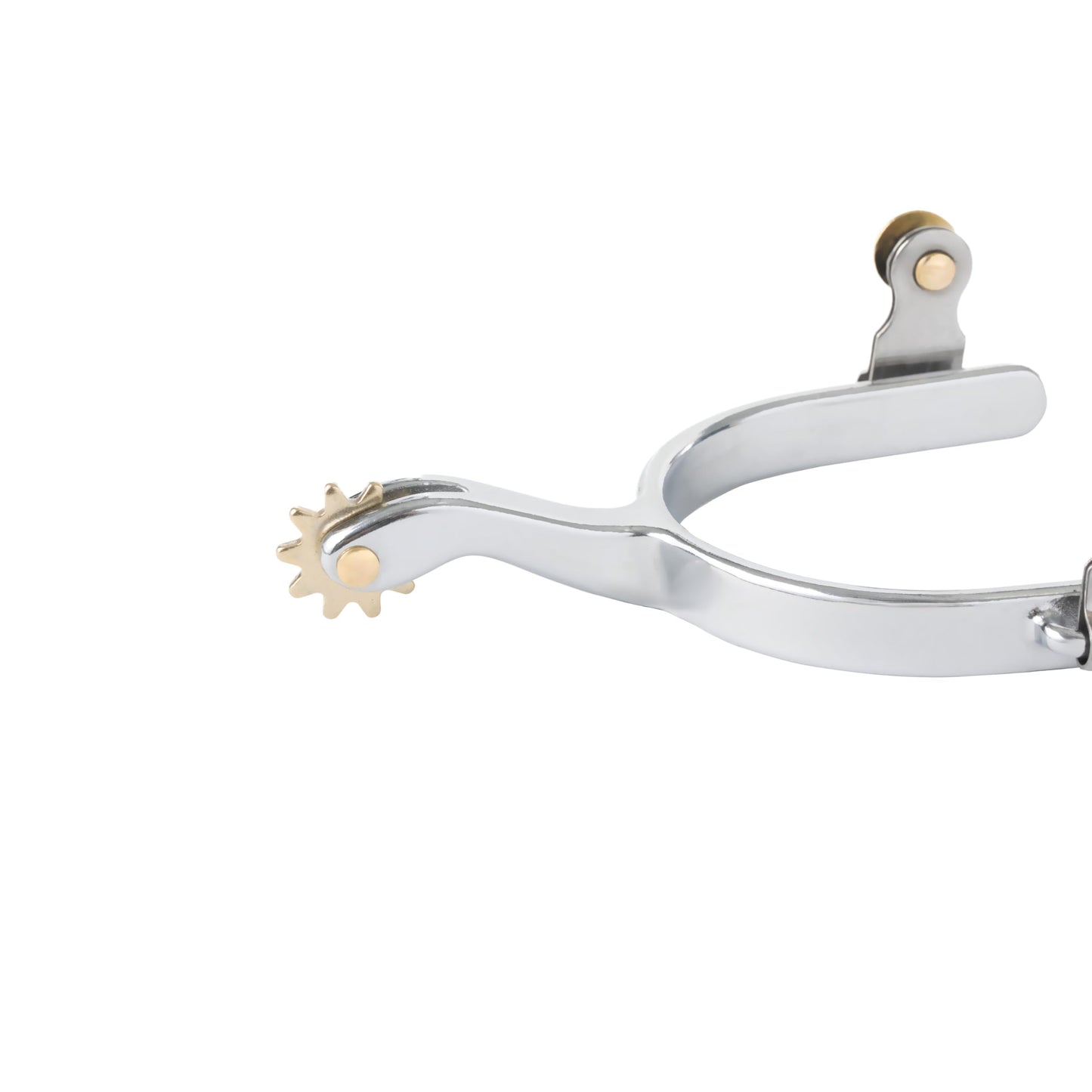 Weaver Leather Men's Roping Spur with Plain Band, 1.75