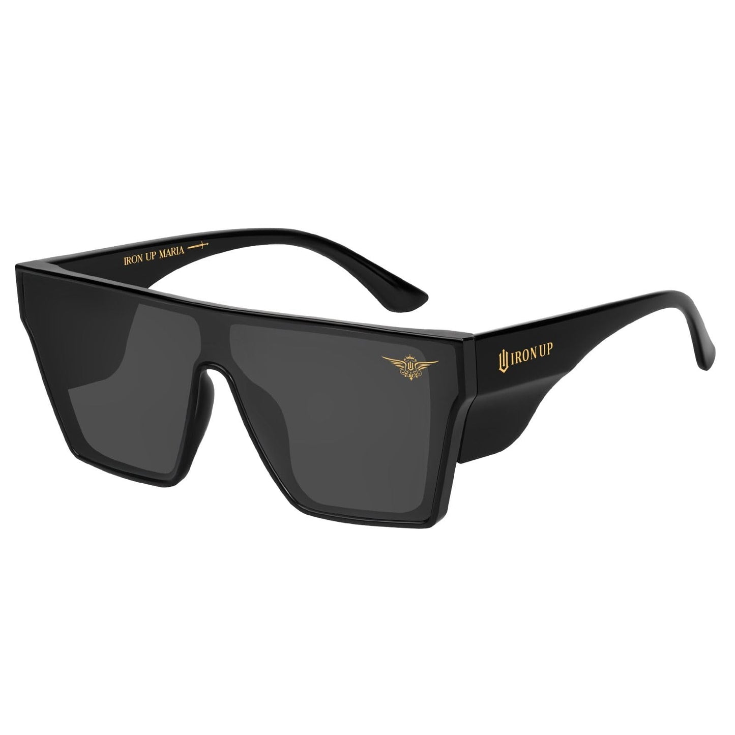 AK-47 Safety Glasses Black Frame (Black Lens)