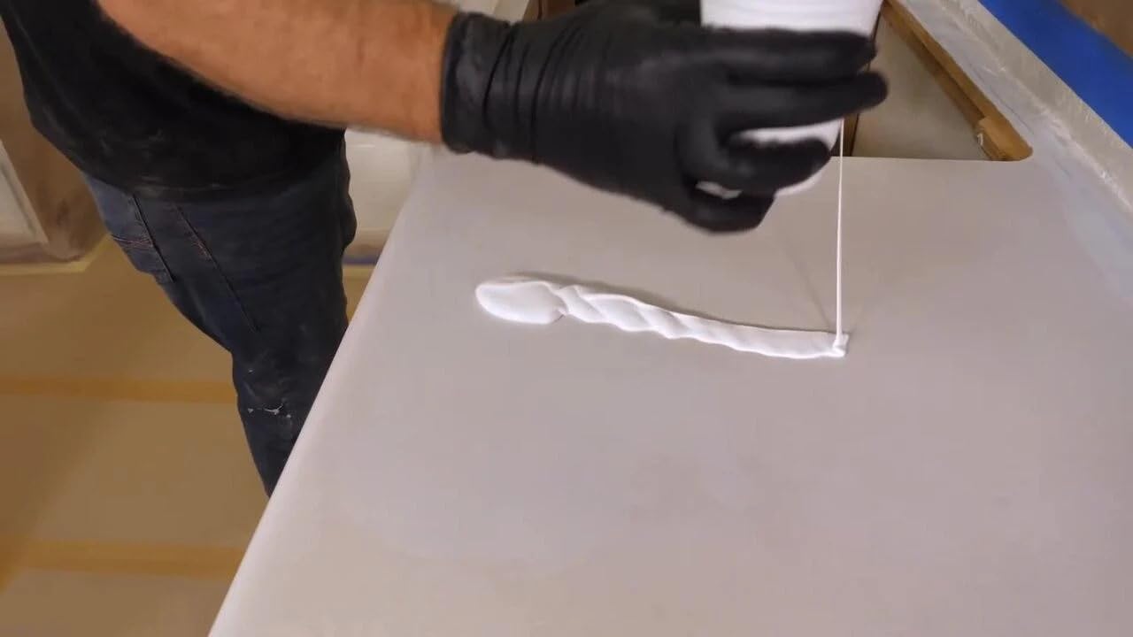Stone Coat Countertops White Epoxy Undercoat - A Perfect Paint and Primer for Coating MDF, Plywood, and Porous Materials, Ideal for DIY Epoxy Countertop Kit!