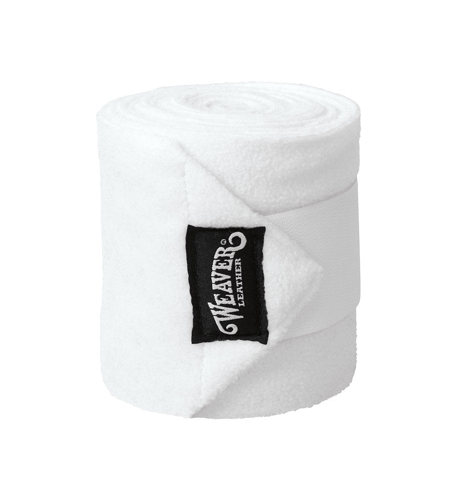 Weaver Leather Horse Polo Wraps, White - 4 Count, 2 Pounds