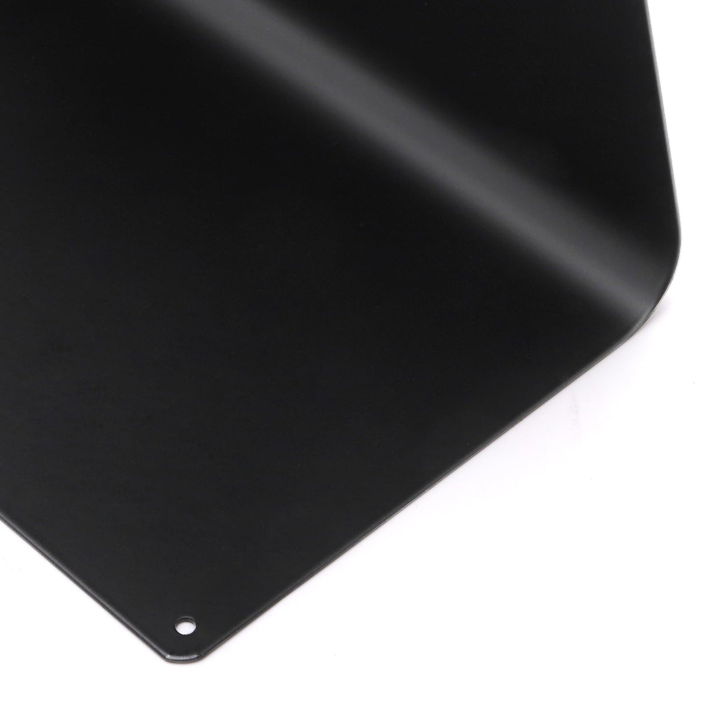 Bekith 2 Pack Magnetic Bulletin Board with Easel Stand, 11 x 9.8 Inch Magnetic Metal Board for Tabletop, Memo Display Board for Home, School, Kitchen, Office, Black