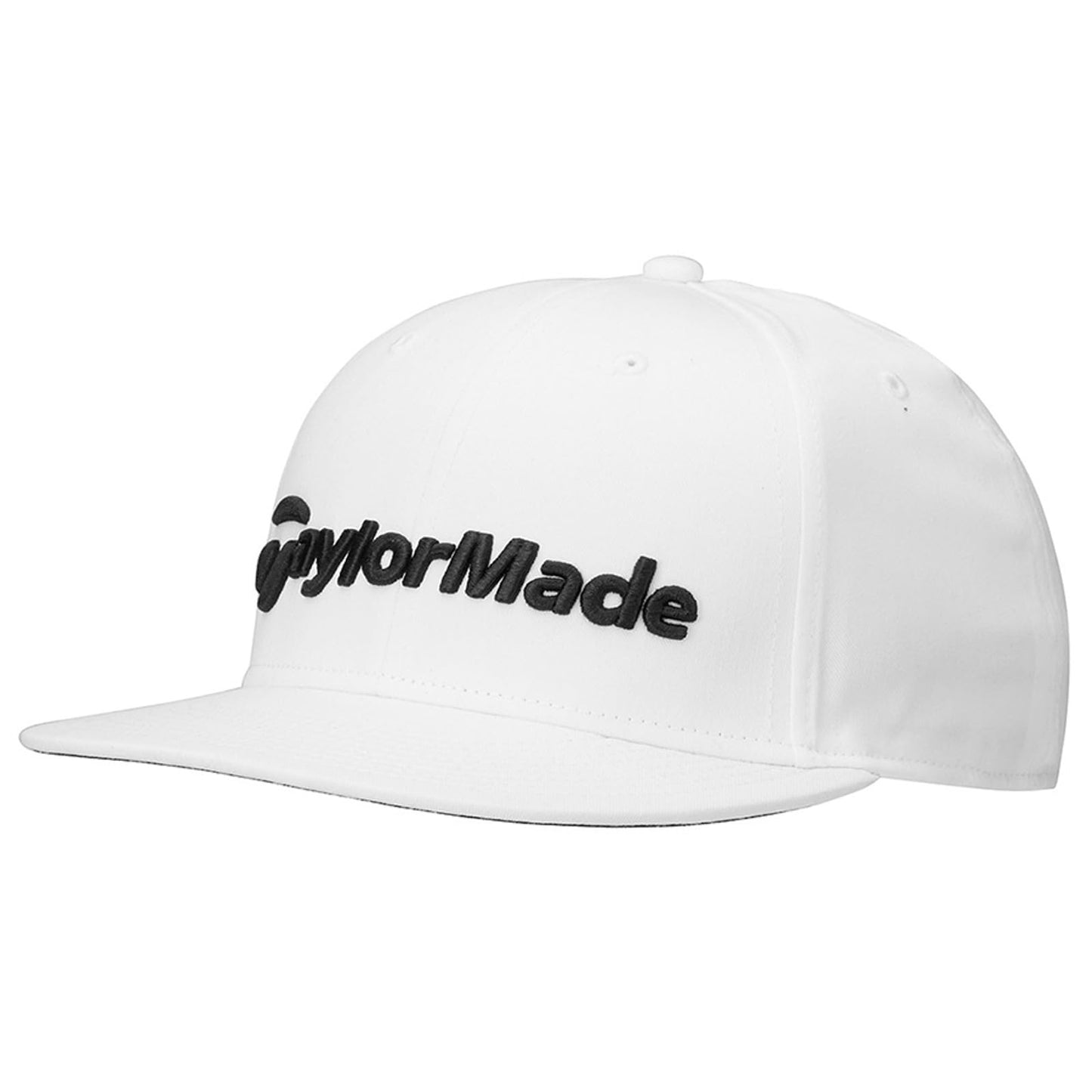 TaylorMade Golf Flatbill Snapback, White