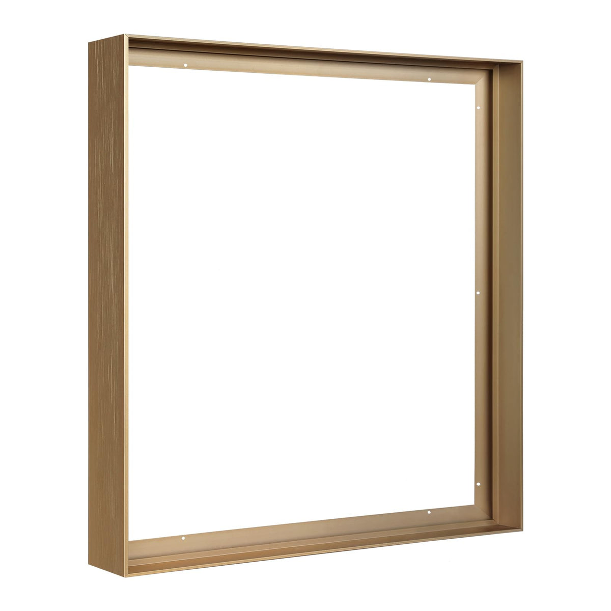 FOLKOR Canvas Floater Frame for 16x20 Oil Paintings, DIY Metal Canvas Floating Frame with 1.5 Inch Deep for Art Prints Artwork Landscape Portrait Living Room Wall Decor (Bronze)