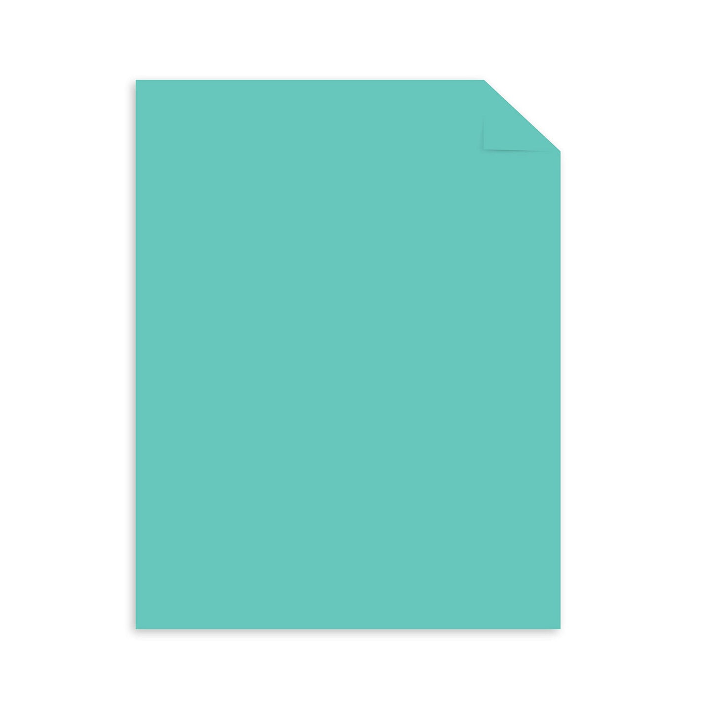 Astrobrights Mega Collection, Colored Cardstock, Punchy Pastel Blue Bliss, 320 Sheets, 65 lb./176 GSM, 8.5" x 11" - More Sheets! (91746)