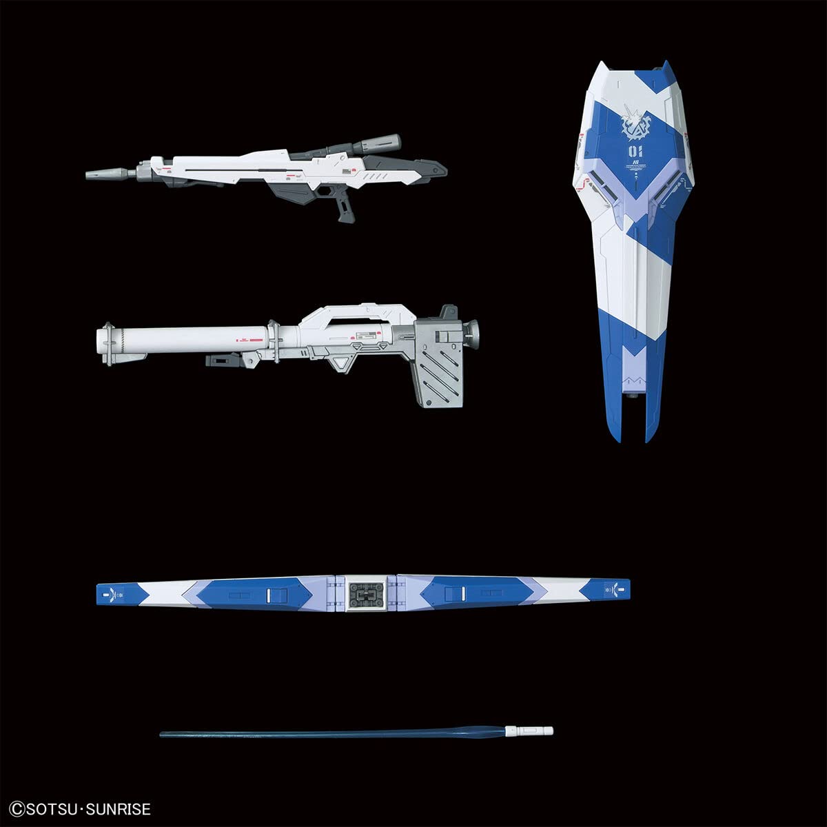 Bandai Hobby RG - #36 Hi-Nu Gundam [Char's Counterattack Beltorchika Children], Bandai Spirits Hobby RG 1/144 (2555540), Multi Color