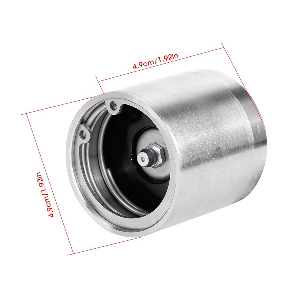 Bearing Buddies for Trailers 4pcs 1.98in Trailer Stainless Steel Trailer Buddy Lubricator Tool Practical Accessory