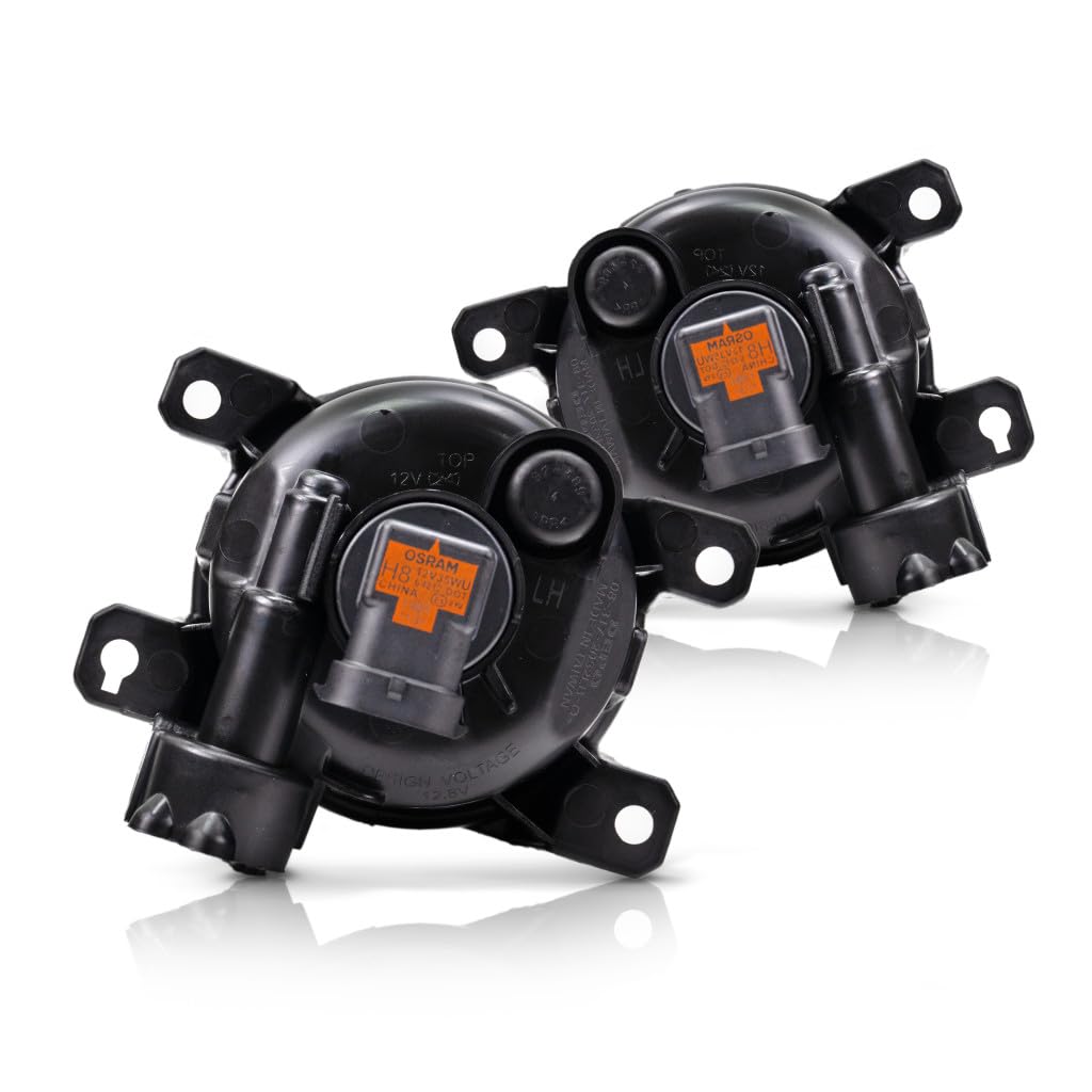 For Honda Pilot Fog Light Assembly 2016 17 2018 Pair Driver and Passenger Side For HO2592136 + HO2593136 | 33951-TY0-305 + 33901-TY0-305