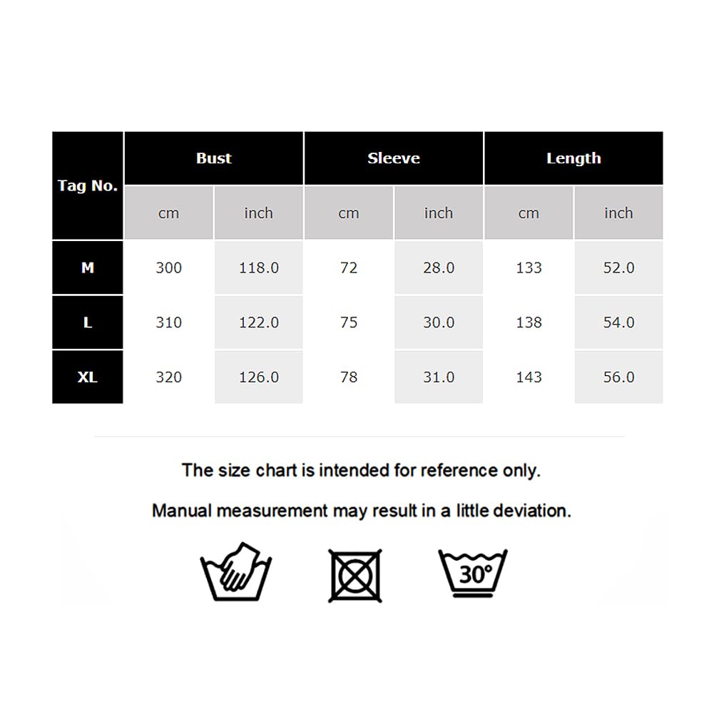 FYMNSI Men's Robe Muslim Clothes Kimono Loose Abaya Dresses Long Sleeve Embroidered Chiffon Kaftan Casual Formal Dubai Thobe, Black, Large