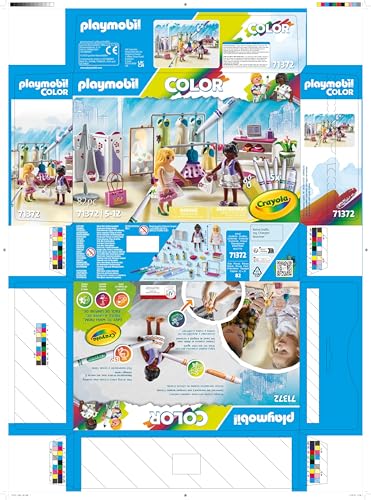 PLAYMOBIL Color with Crayola: Fashion Boutique