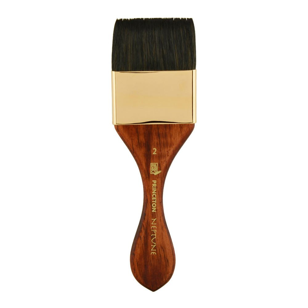 Princeton Artist Brush, Neptune Series 4750, Synthetic Squirrel Watercolor Paint Brush, Mottler, Size 2 Inch