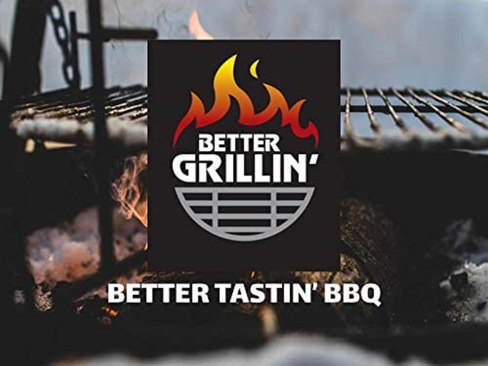 Better Grillin Scrubbin Stone Grill Cleaner-Scouring Brick/Barbecue Grill Brush/Barbecue Cleaner for BBQ, Griddle, 12pk