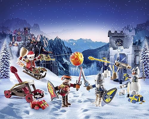 Playmobil Advent Calendar Novelmore - Battle in The Snow