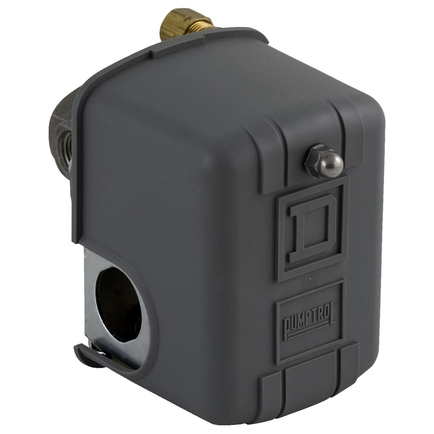 Telemecanique Sensors 9013FHG12J55X Air-Compressor Pressure Switch, 150 Psi Set Off, 30 Psi Fixed Differential, 1/4" Npsf Internal, 2-Way Release Valve