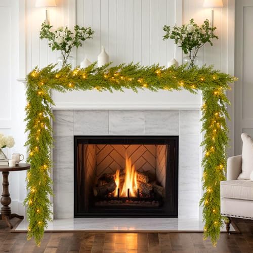 6 Ft Cedar Garland 2pcs (NO Lights)