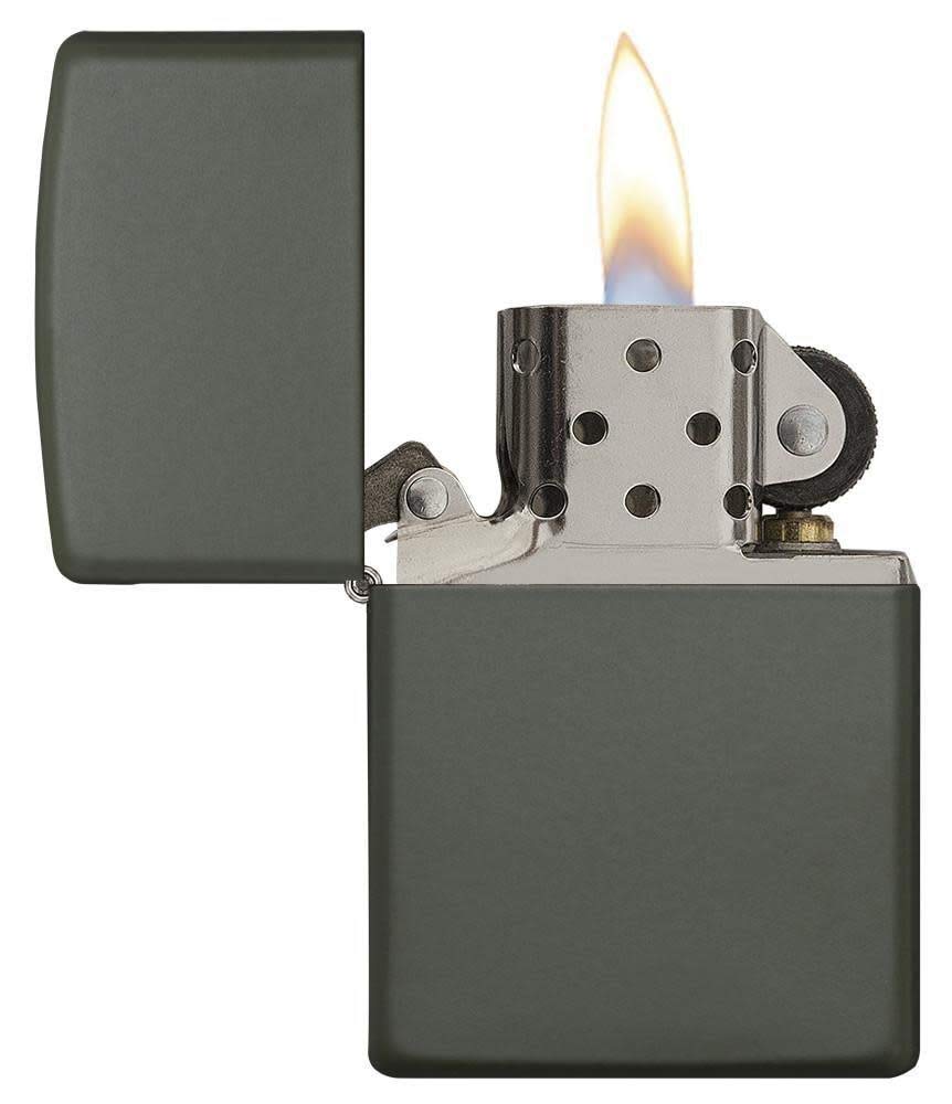 Zippo 221 Classic Matte Green Lighter, Multicolor, One Size