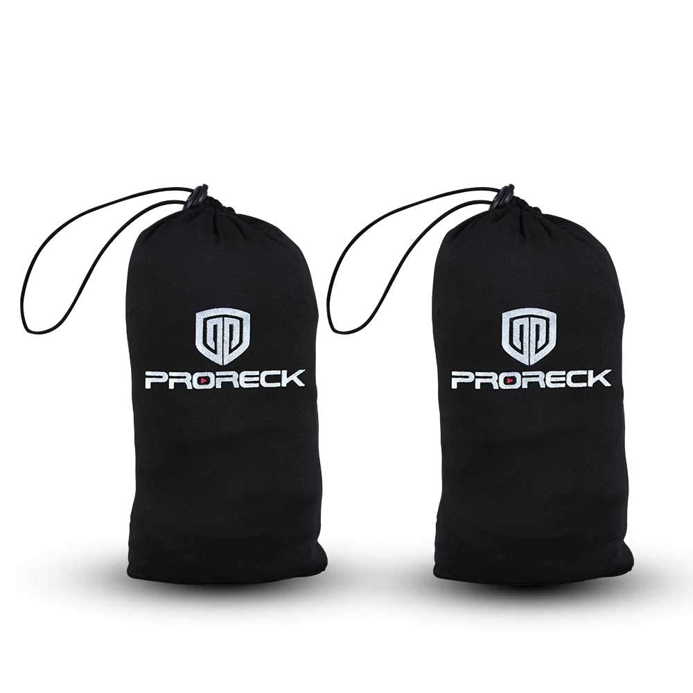 PRORECK Speaker Stand Cover Tripod Stand Skirt Skrim 360 Degree Cover Black x 2