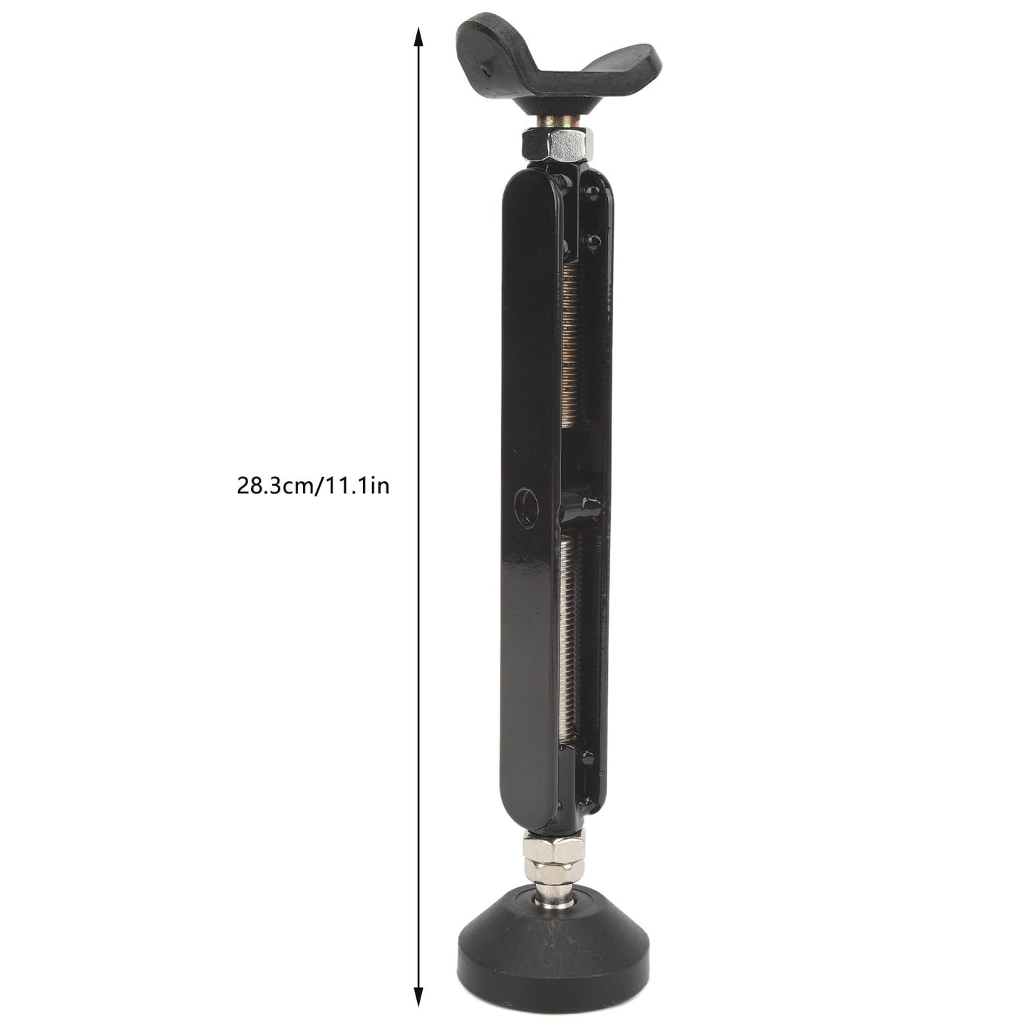 KIMISS Motorcycle Lift Stand, Universal Portable Wheel Lift Stand Strong 400kg Weight Bearing Adjustable Height Wheel Lift Stand with Brake Buckle