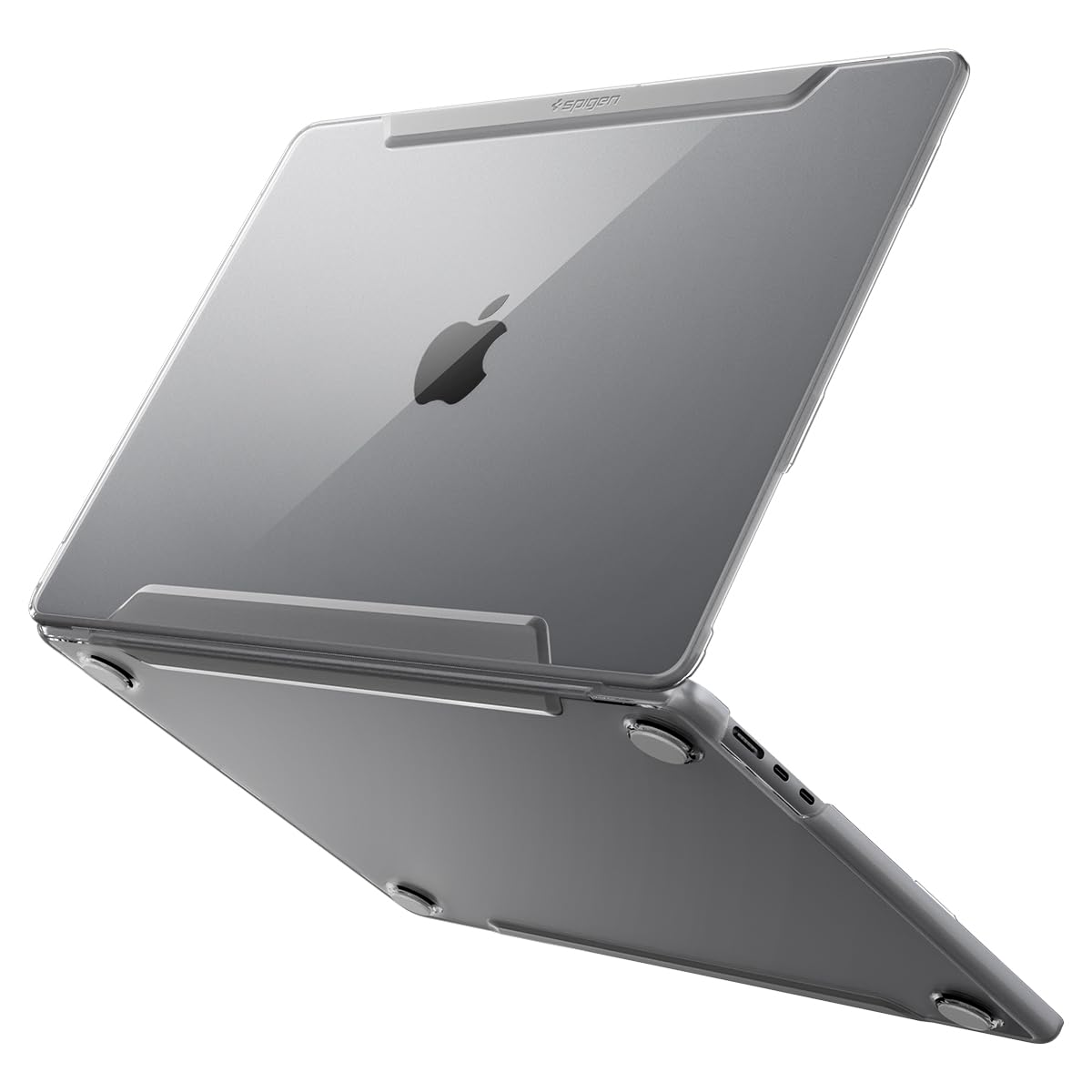 Spigen for MacBook Air 15 inch Case M5 (2026), MacBook Air 15 inch M4/M3/M2 (2025-2022), Thin Fit Transparent Protective Hard Shell Case Cover, A3241 A3114 A2941, Crystal Clear