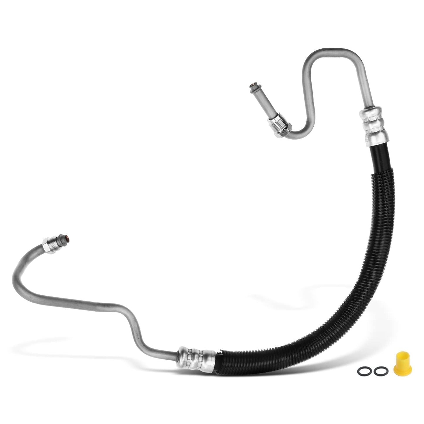 A-Premium Power Steering Pressure Hose Line Assembly Compatible with Chevrolet & GMC & Cadillac - 1999-2007 - Silverado 1500, Silverado 2500, Silverado 3500, Escalade, Sierra 1500, Sierra 2500, Yukon