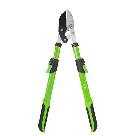 27-41" Telescopic Loppers for Tree Trimming, Heavy Duty Tree Cutter with Ergonomically Designed Handle, Extendable Branch Trimmer for Garden, Farm, Sharp Bypass Blades for Easy Cutting