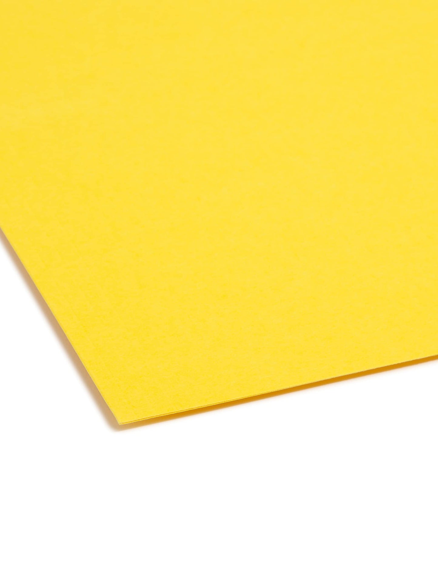 Smead Fastener, Folder Letter, Two 2-Inch K Style #1 and #3 Fasteners, 1/3 Cut Tab, Yellow, 50 Per Box (12940)