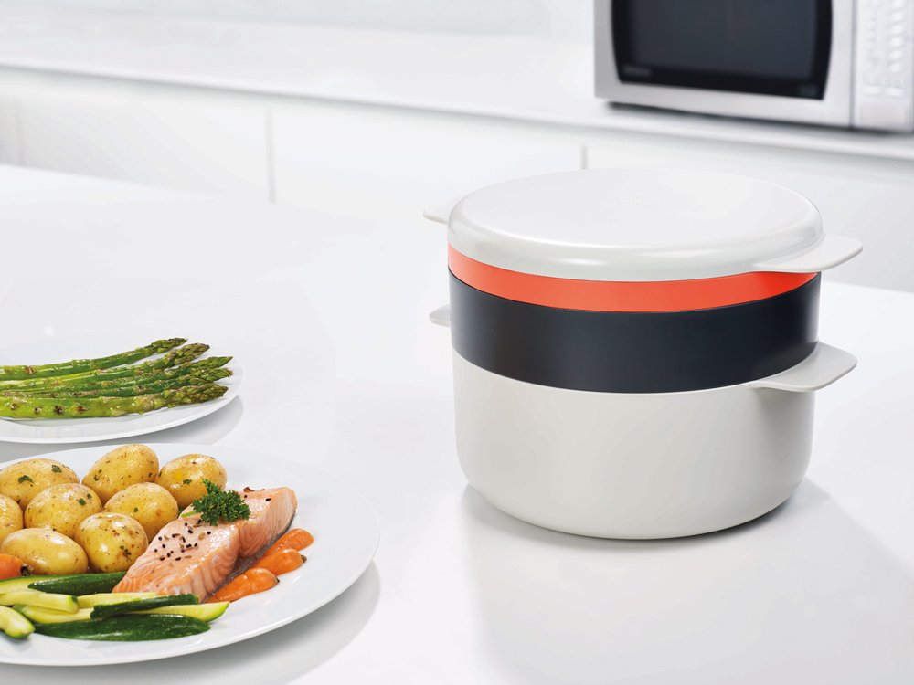 Joseph Joseph 7045001SO M-Cuisine 4-Piece Stack Cooking, Orange